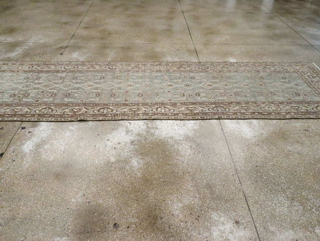 Vintage Persian Malayer Runner (Pair: 1 of 2), No.24707 - Staging