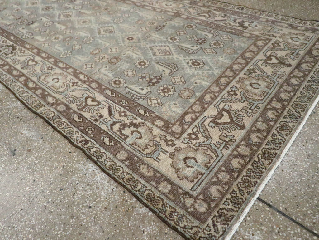 Vintage Persian Malayer Runner (Pair: 1 of 2), No.24707 - Staging