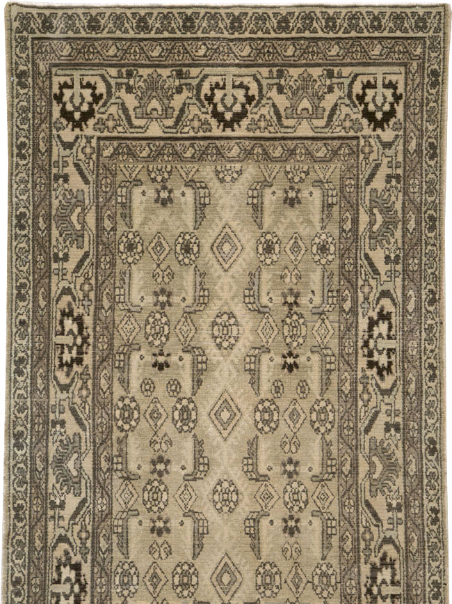 Vintage Persian Malayer Runner, No.24708 - Staging