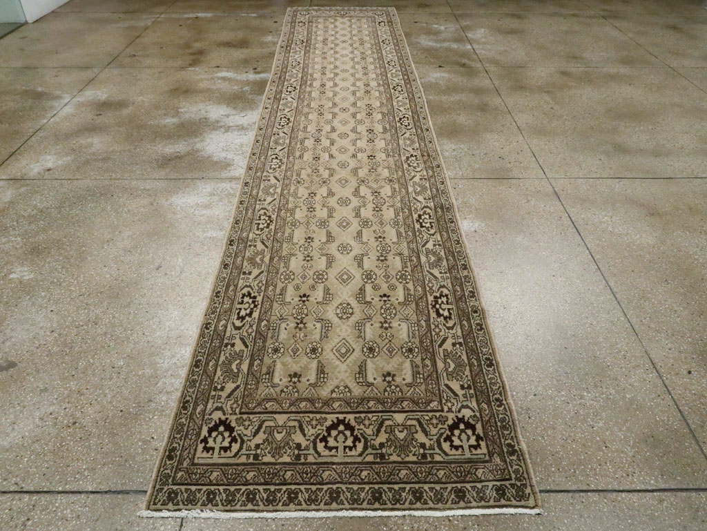 Vintage Persian Malayer Runner, No.24708 - Staging