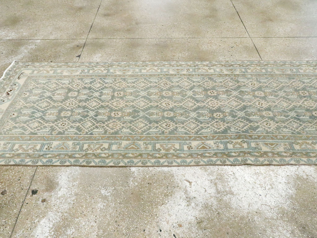 Vintage Persian Malayer Runner, No.24709 - Staging