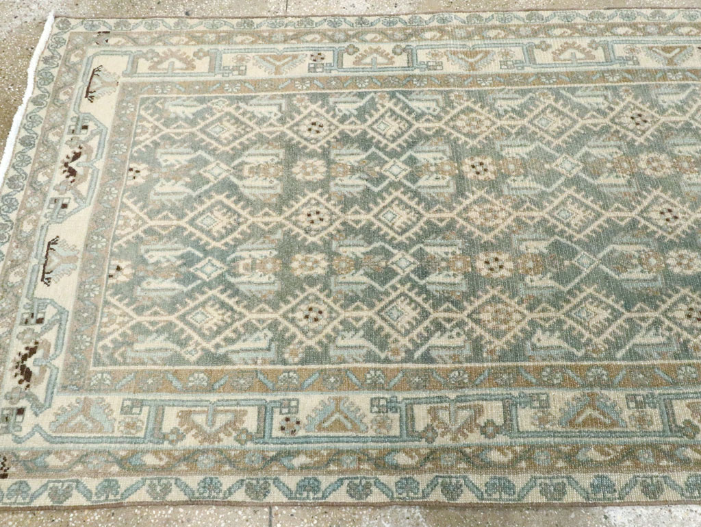 Vintage Persian Malayer Runner, No.24709 - Staging