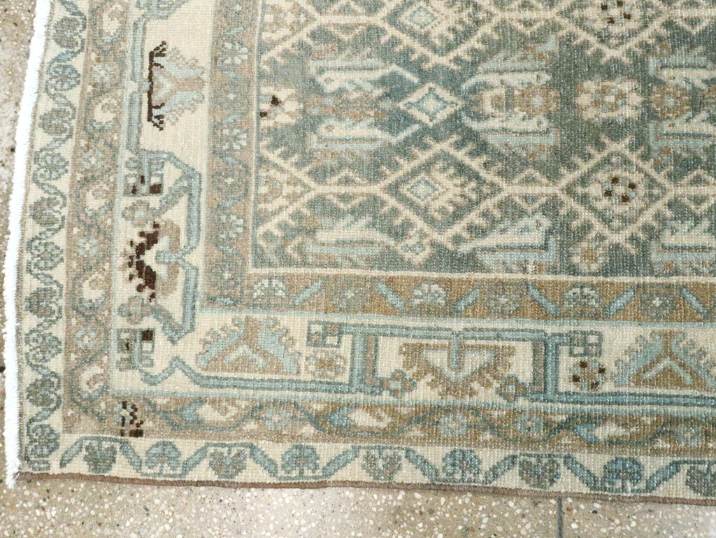 Vintage Persian Malayer Runner, No.24709 - Staging