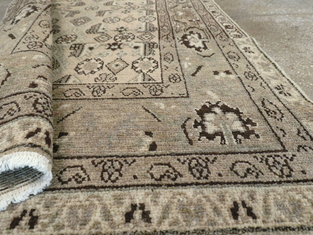 Vintage Perisan Malayer Runner, No.24711 - Staging