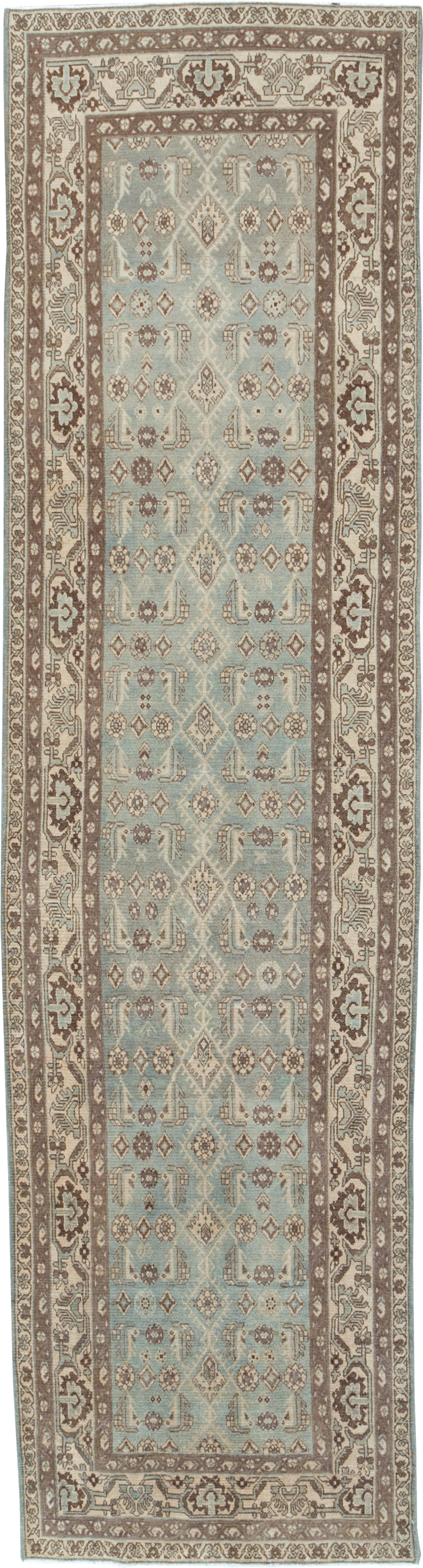 Vintage Persian Malayer Runner (Pair: 2 of 2), No.24713 - Staging
