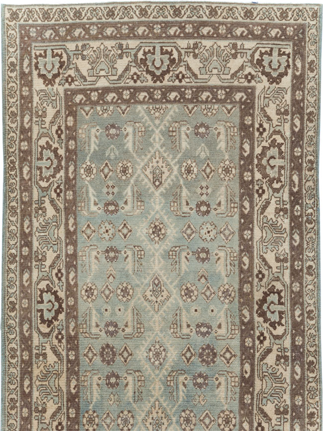 Vintage Persian Malayer Runner (Pair: 2 of 2), No.24713 - Staging