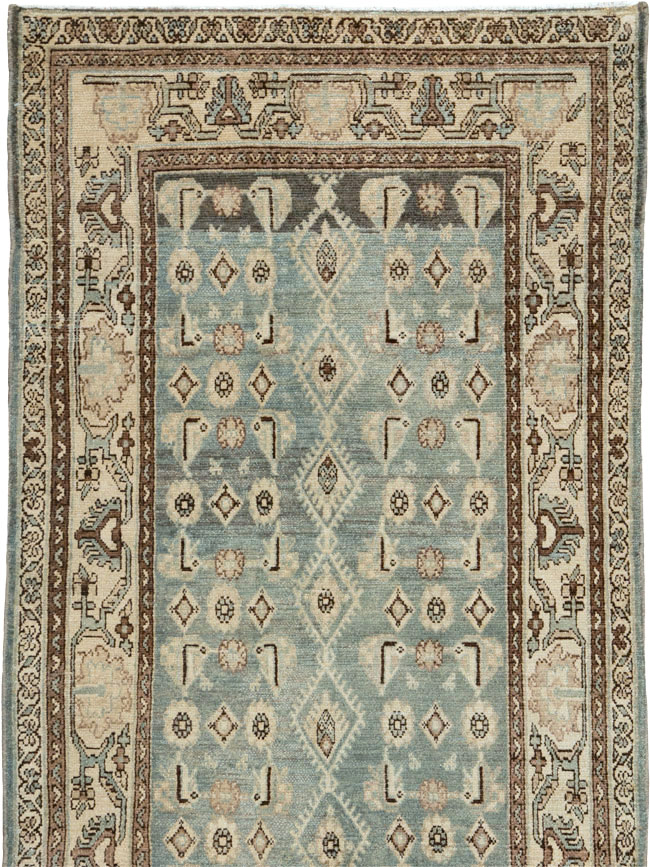 Vintage Persian Malayer Runner, No.24715 - Staging