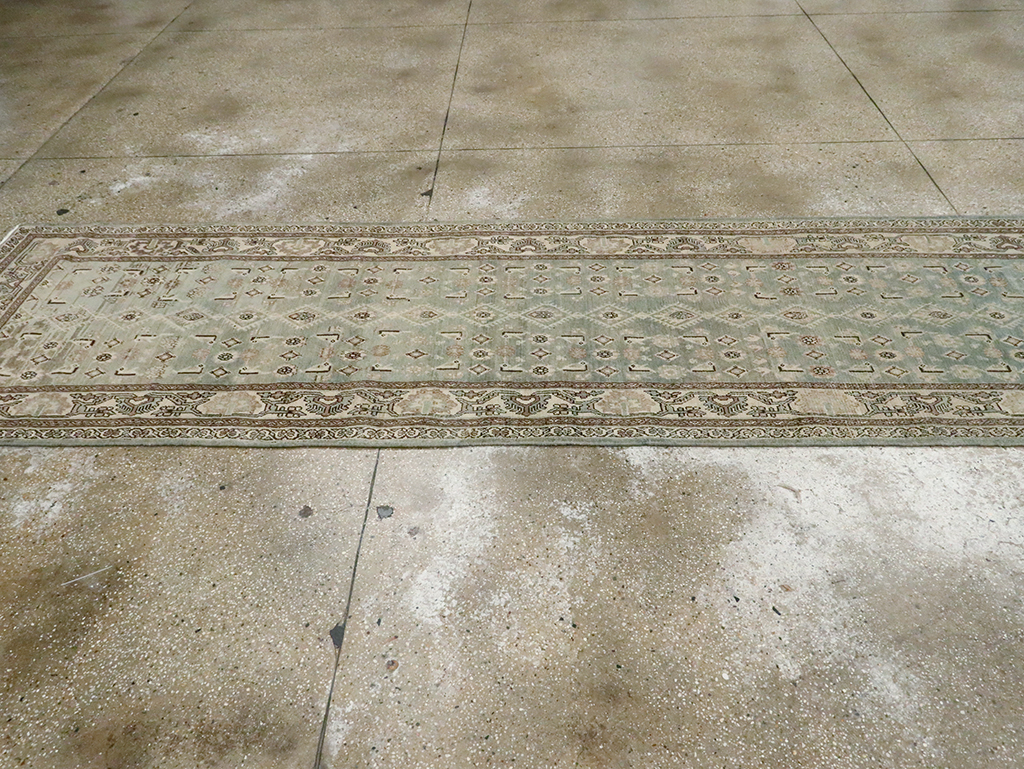 Vintage Persian Malayer Runner, No.24715 - Staging