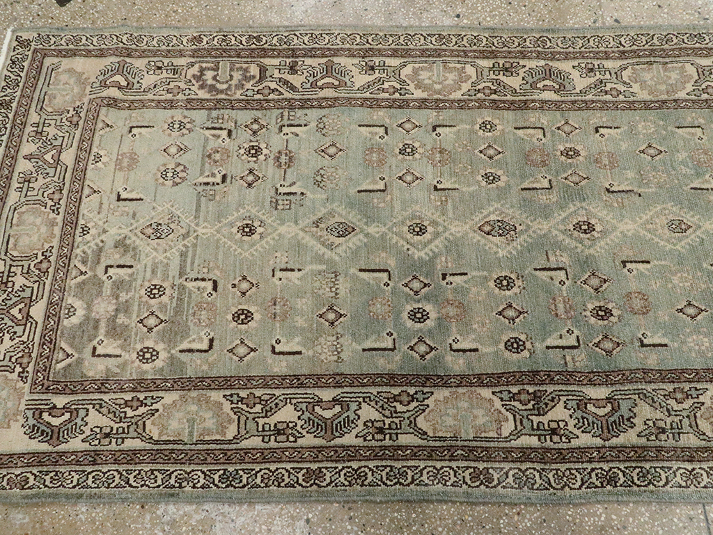 Vintage Persian Malayer Runner, No.24715 - Staging