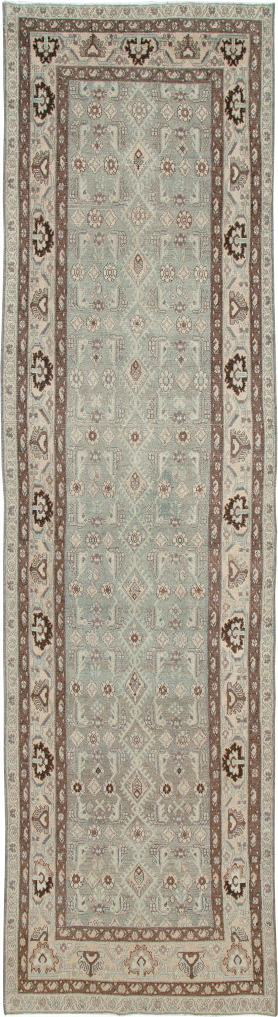 Vintage Persian Malayer Runner, No.24716 - Staging