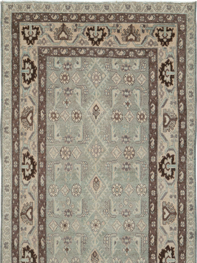 Vintage Persian Malayer Runner, No.24716 - Staging