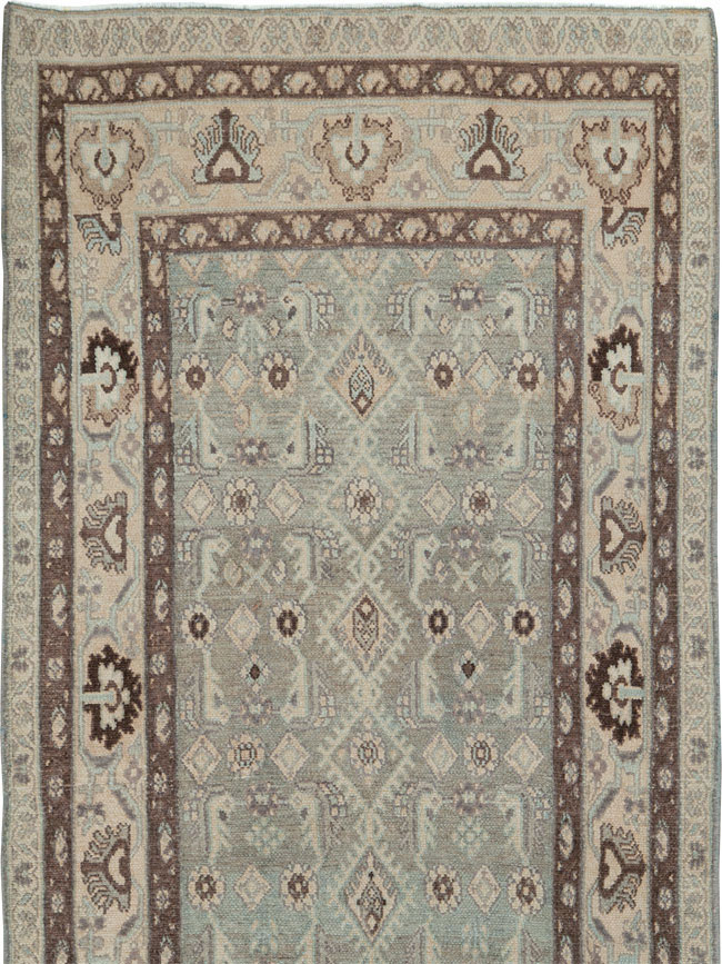 Vintage Persian Malayer Runner, No.24716 - Staging