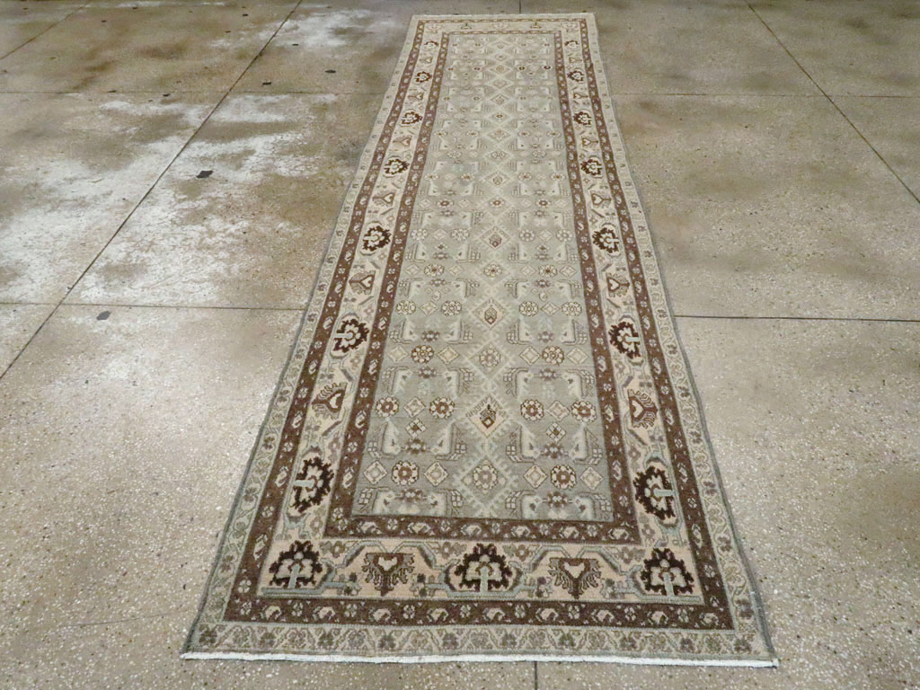 Vintage Persian Malayer Runner, No.24716 - Staging