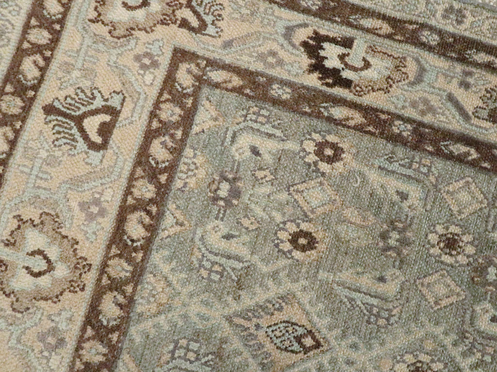 Vintage Persian Malayer Runner, No.24716 - Staging