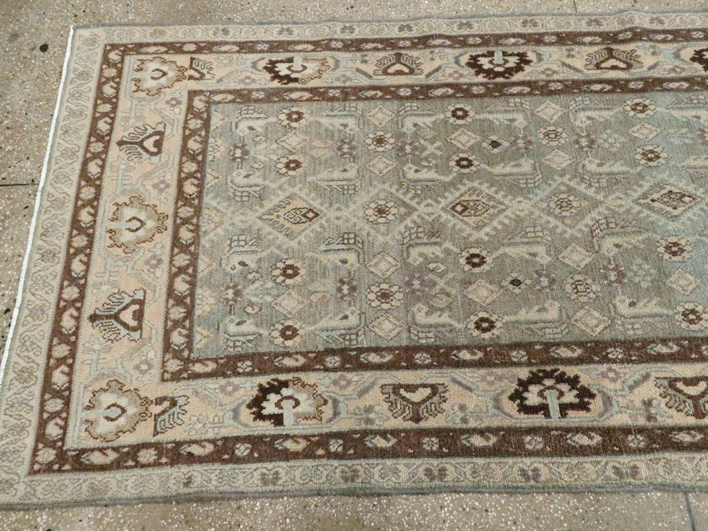 Vintage Persian Malayer Runner, No.24716 - Staging