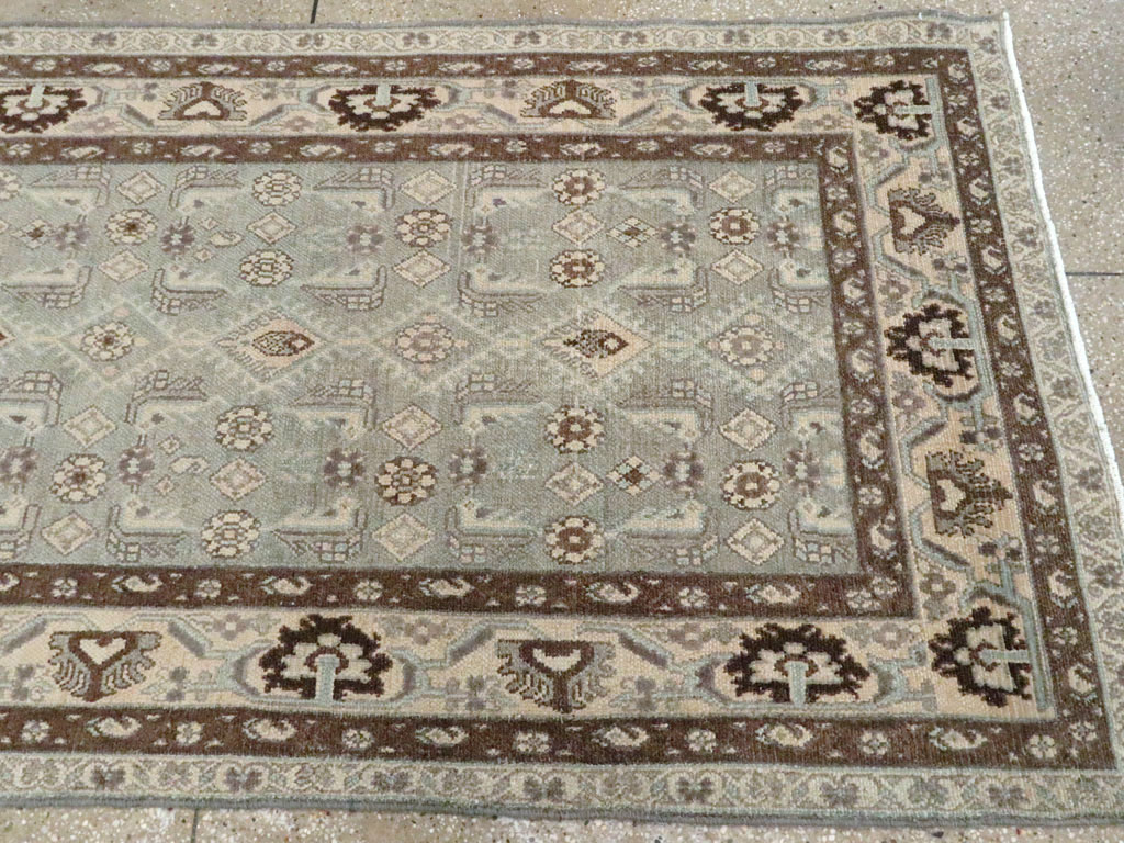 Vintage Persian Malayer Runner, No.24716 - Staging