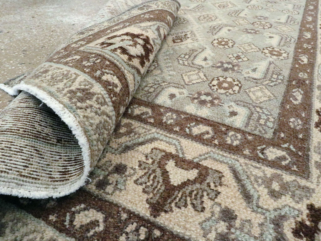 Vintage Persian Malayer Runner, No.24716 - Staging