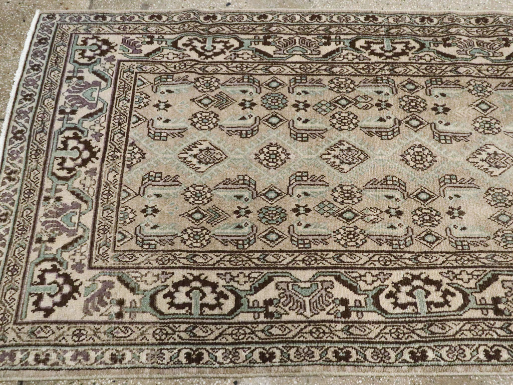 Vintage Perisan Malayer Runner (Pair: 1 of 2), No.24718 - Staging