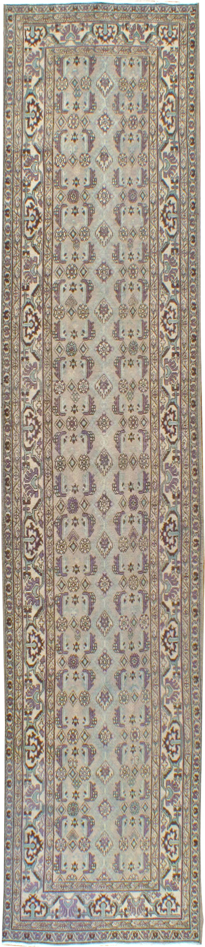 Vintage Persian Malayer Runner (Pair: 2 of 2), No.24719 - Staging