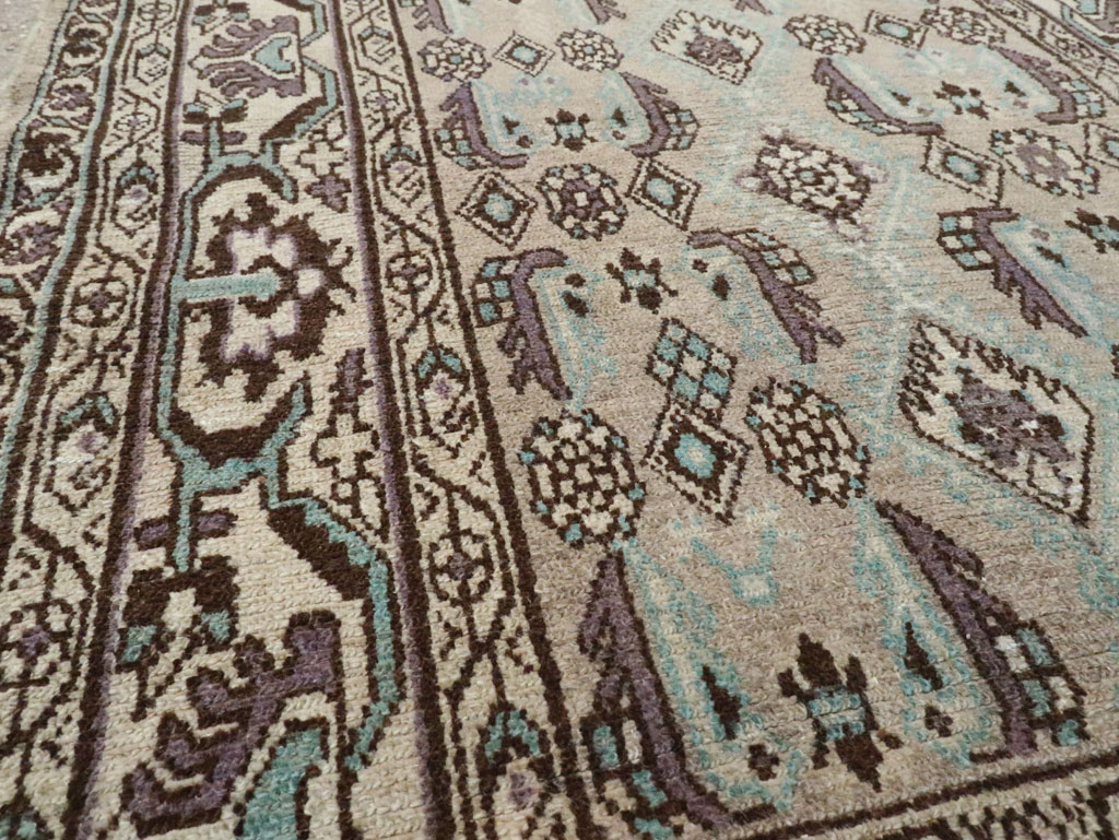 Vintage Persian Malayer Runner (Pair: 2 of 2), No.24719 - Staging
