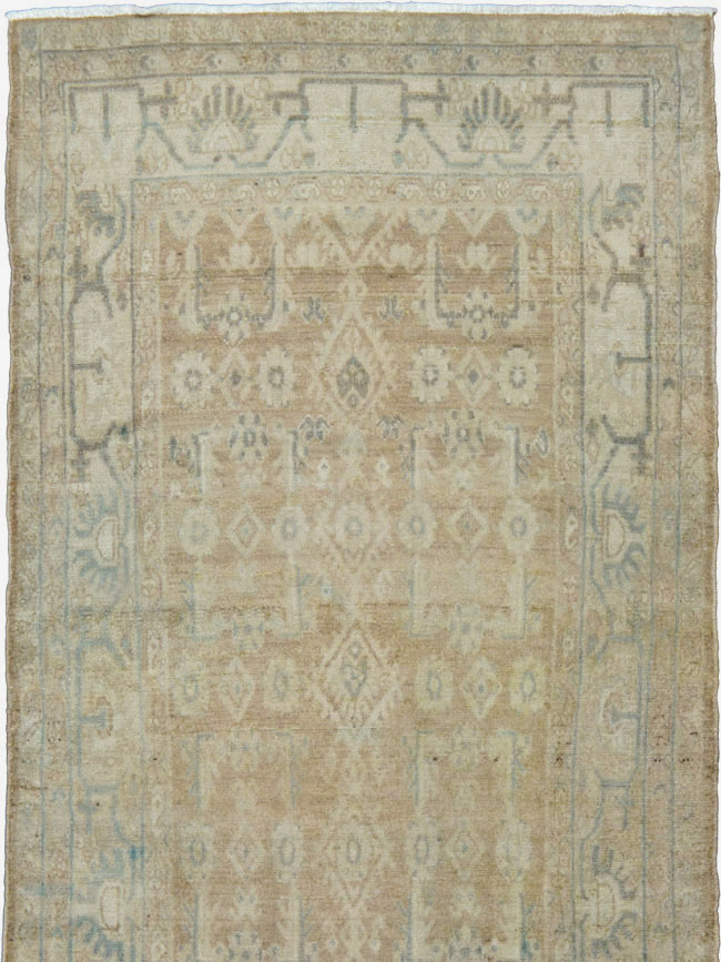 Vintage Persian Malayer Runner, No.24720 - Staging