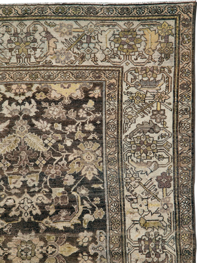 Vintage Persian Malayer Rug, No.24728 - Staging