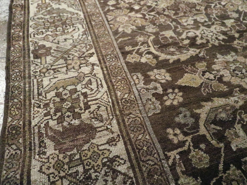 Vintage Persian Malayer Rug, No.24728 - Staging