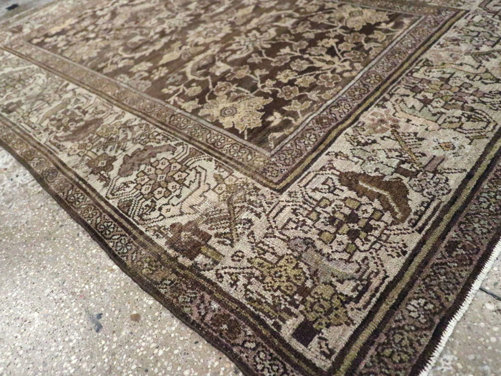 Vintage Persian Malayer Rug, No.24728 - Staging