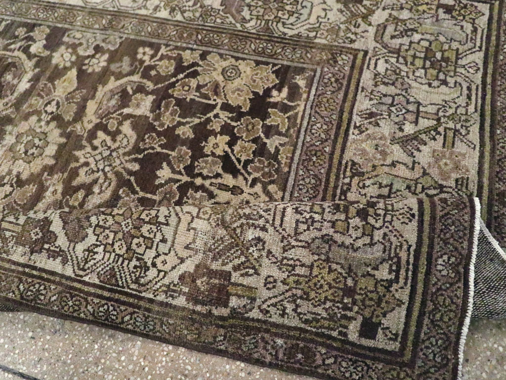 Vintage Persian Malayer Rug, No.24728 - Staging