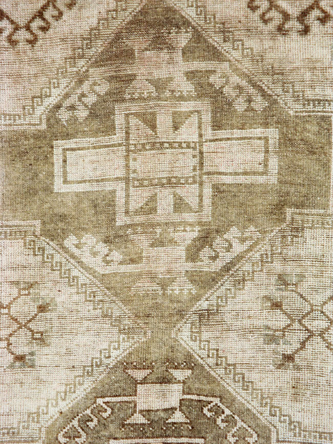 Vintage Turkish Anatolian Gallery Carpet, No.24737 - Staging