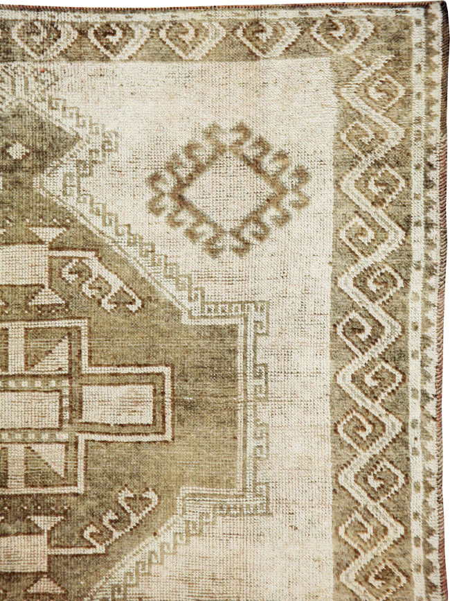 Vintage Turkish Anatolian Gallery Carpet, No.24737 - Staging