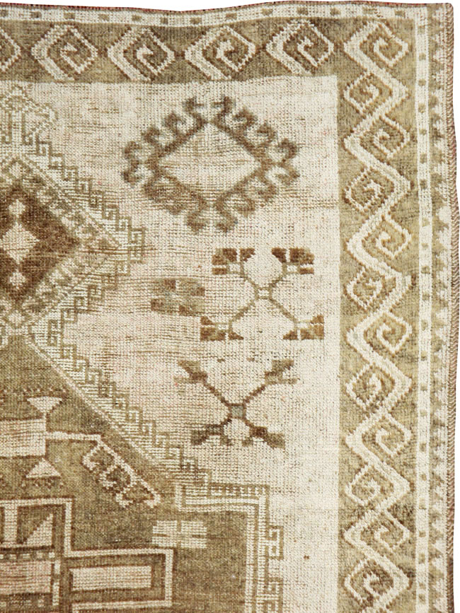 Vintage Turkish Anatolian Gallery Carpet, No.24737 - Staging
