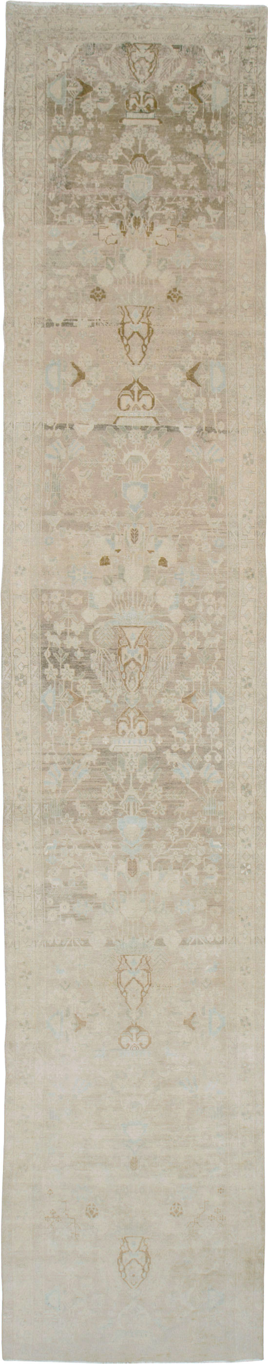 Vintage Persian Malayer Wide Gallery Runner, No.24753 - Staging