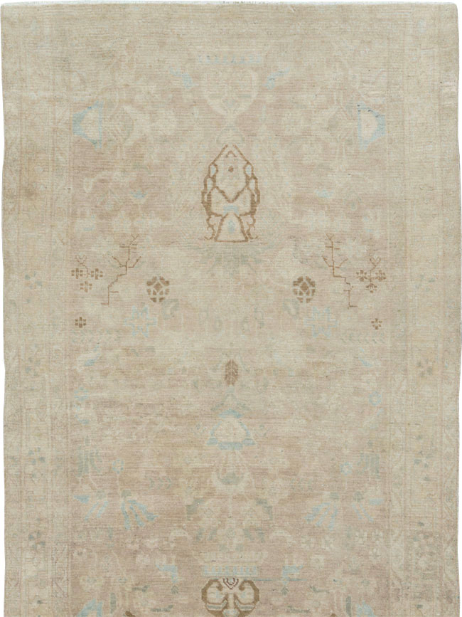 Vintage Persian Malayer Wide Gallery Runner, No.24753 - Staging