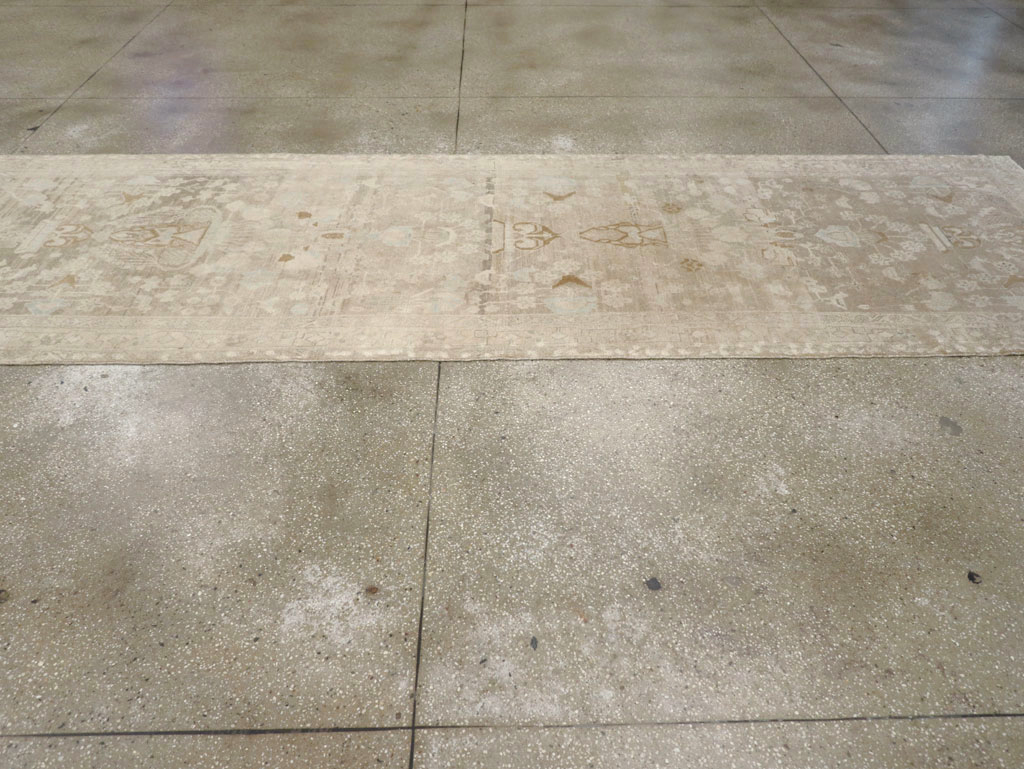 Vintage Persian Malayer Wide Gallery Runner, No.24753 - Staging