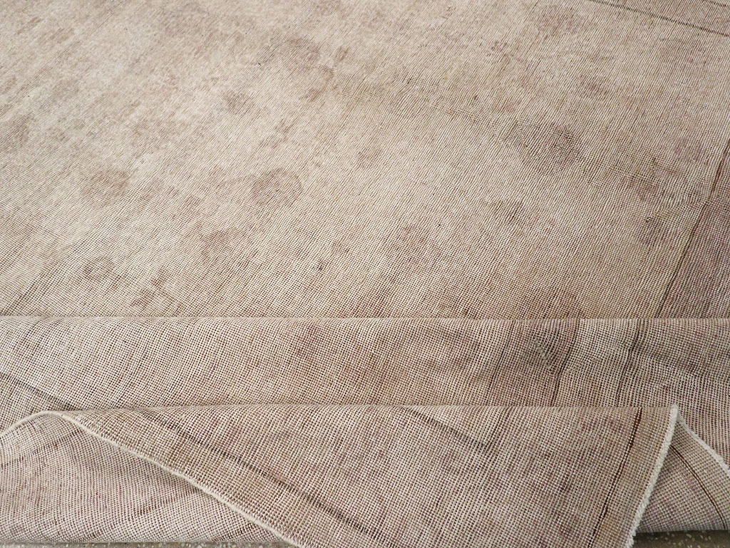 Vintage East Turkestan Khotan Carpet, No.24762 - Staging