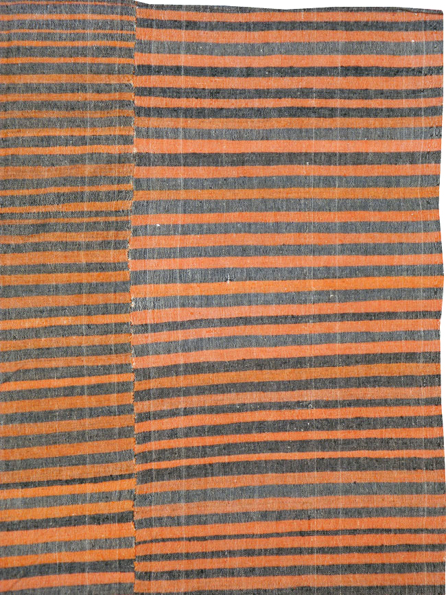 Vintage Turkish Flat-weave Kilim, No.24771 - Staging