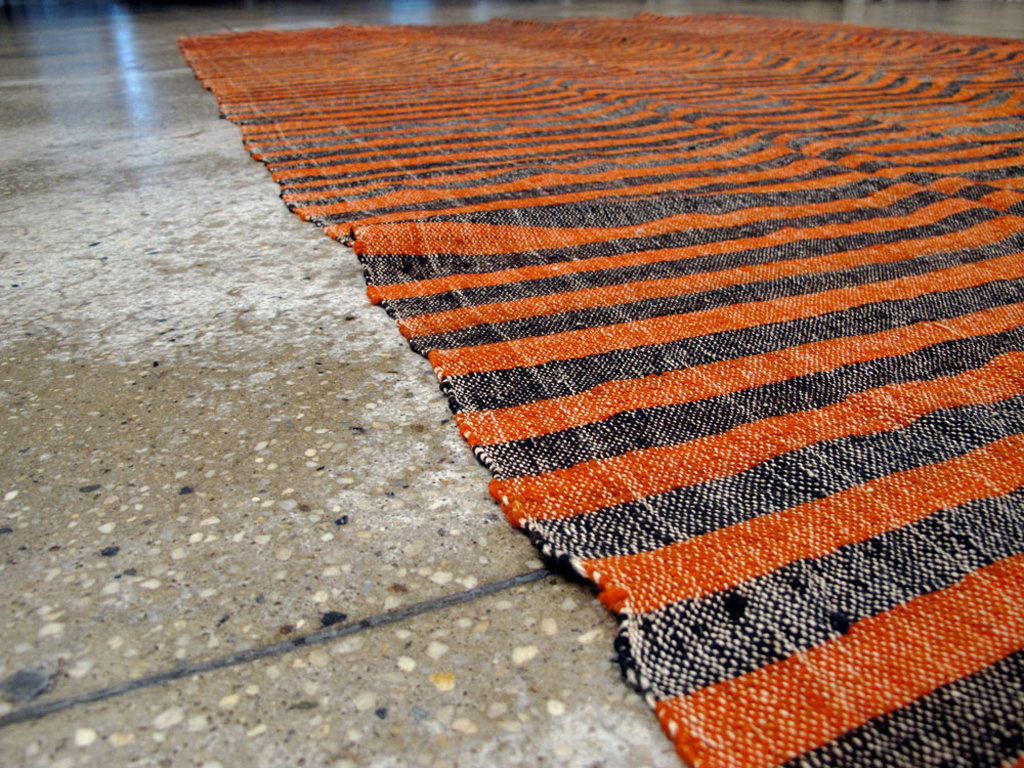 Vintage Turkish Flat-weave Kilim, No.24771 - Staging