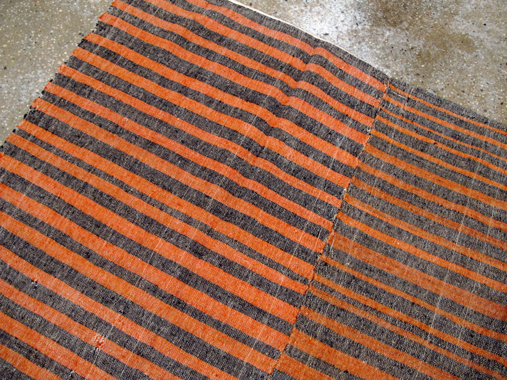 Vintage Turkish Flat-weave Kilim, No.24771 - Staging