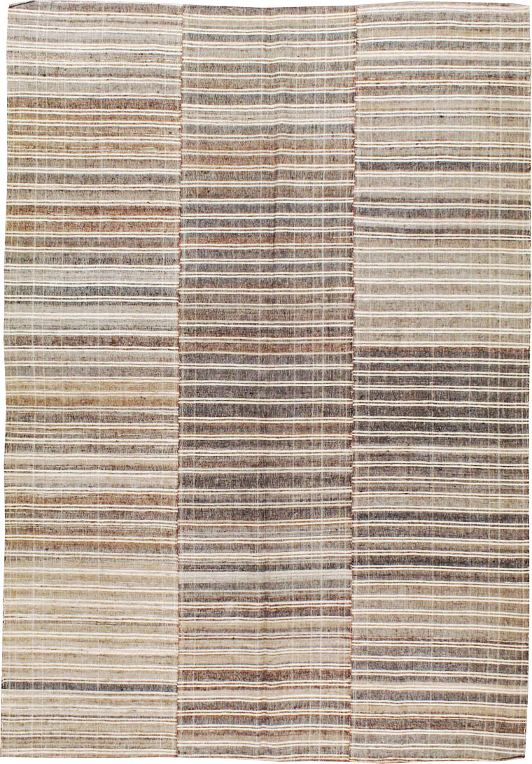 Vintage Turkish Anatolian Flat-weave Kilim, No.24773 - Staging