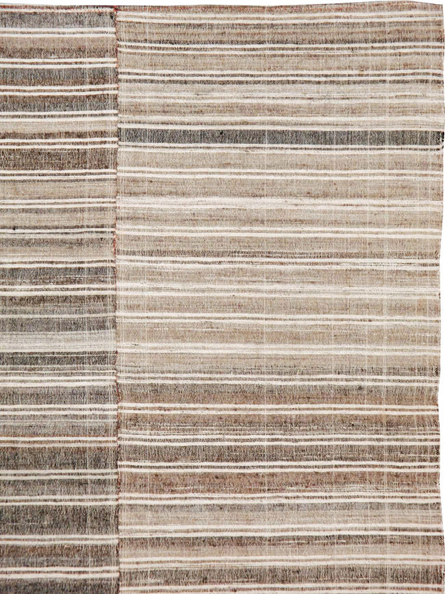 Vintage Turkish Anatolian Flat-weave Kilim, No.24773 - Staging