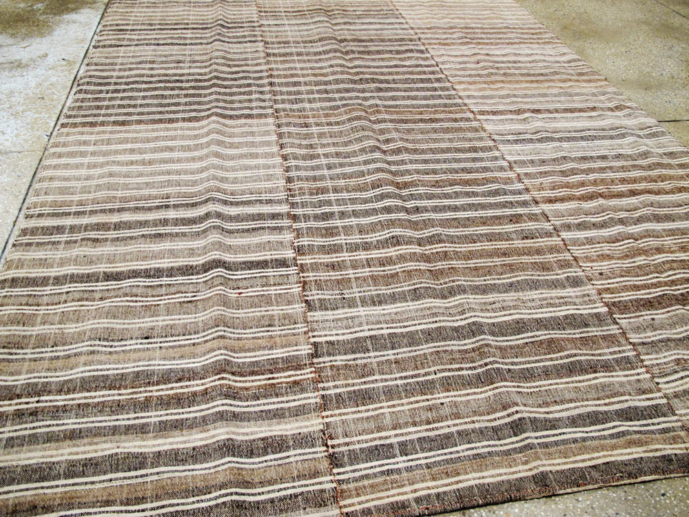 Vintage Turkish Anatolian Flat-weave Kilim, No.24773 - Staging