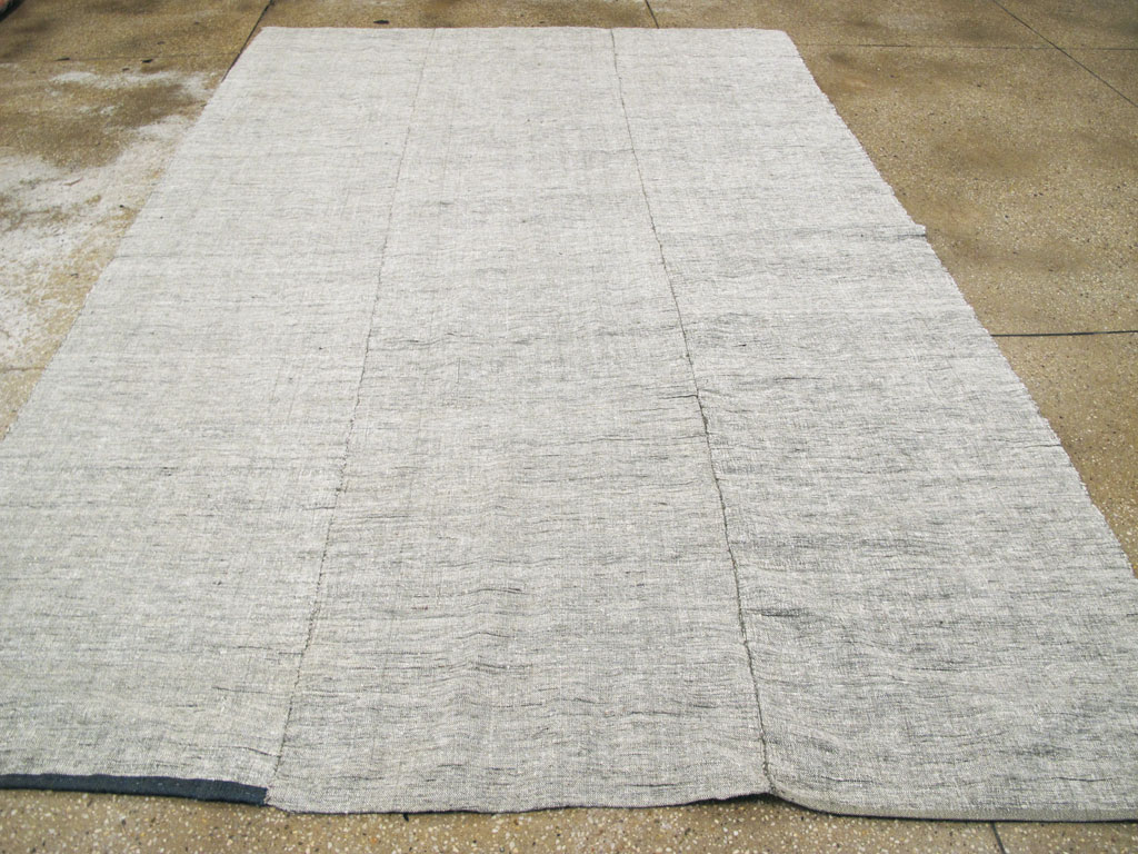 Vintage Turkish Flatweave Kilim, No.24777 - Staging