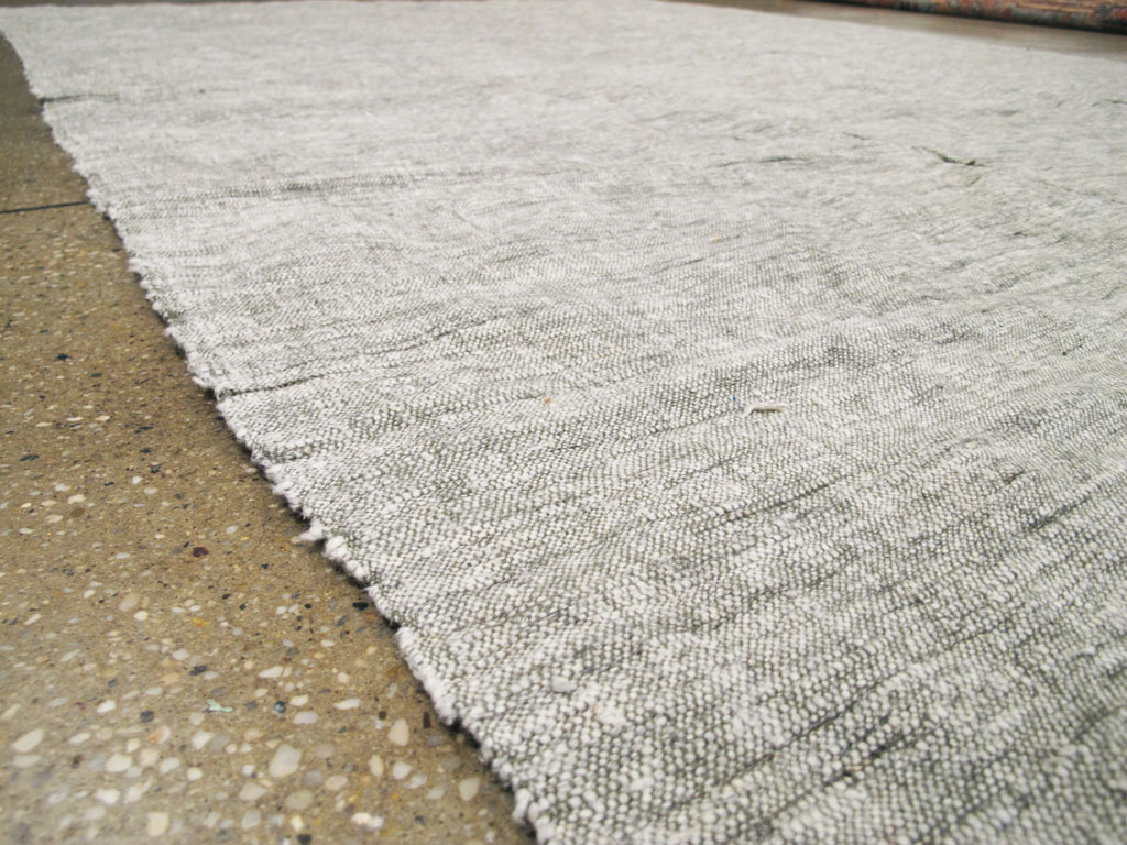 Vintage Turkish Flatweave Kilim, No.24777 - Staging