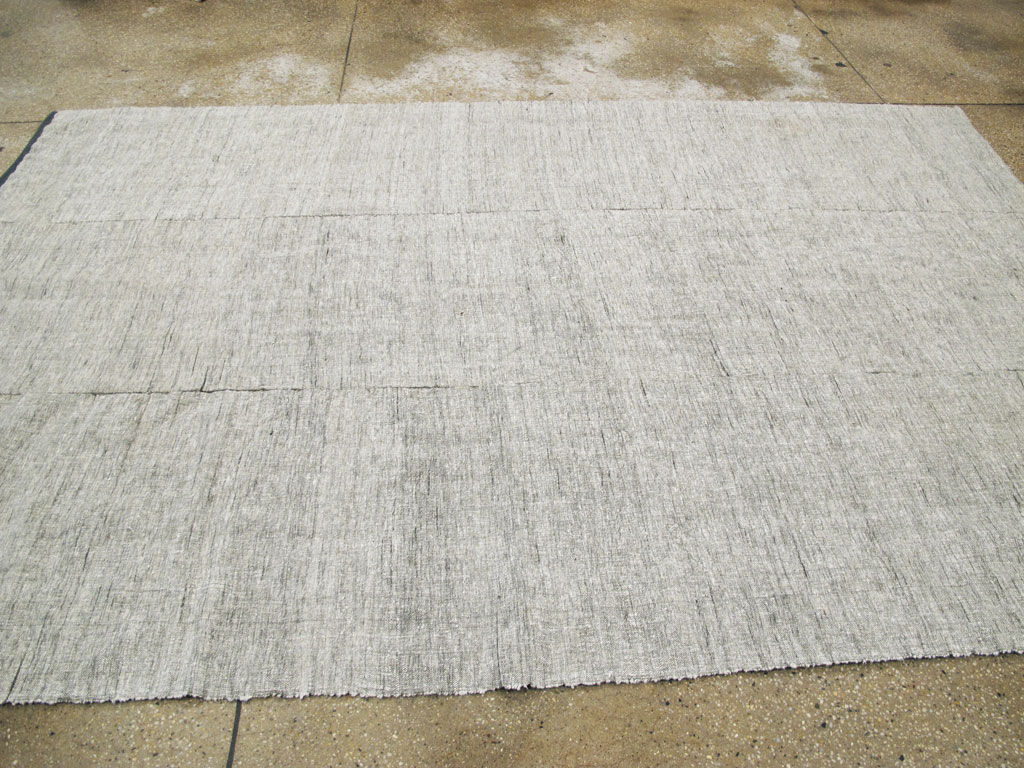 Vintage Turkish Flatweave Kilim, No.24777 - Staging