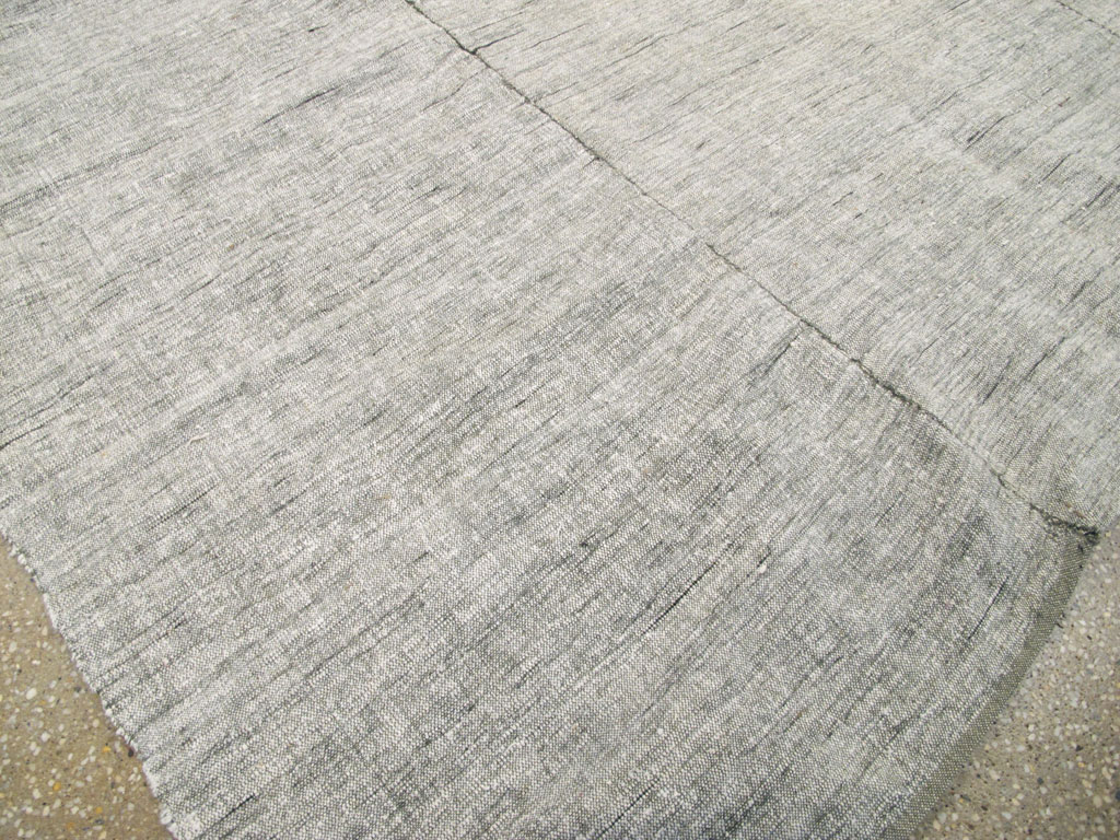 Vintage Turkish Flatweave Kilim, No.24777 - Staging