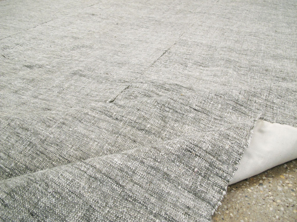 Vintage Turkish Flatweave Kilim, No.24777 - Staging