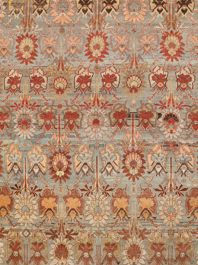 Antique Persian Bidjar Carpet, No.24788 - Staging