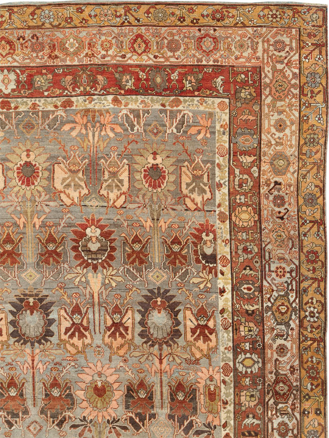 Antique Persian Bidjar Carpet, No.24788 - Staging