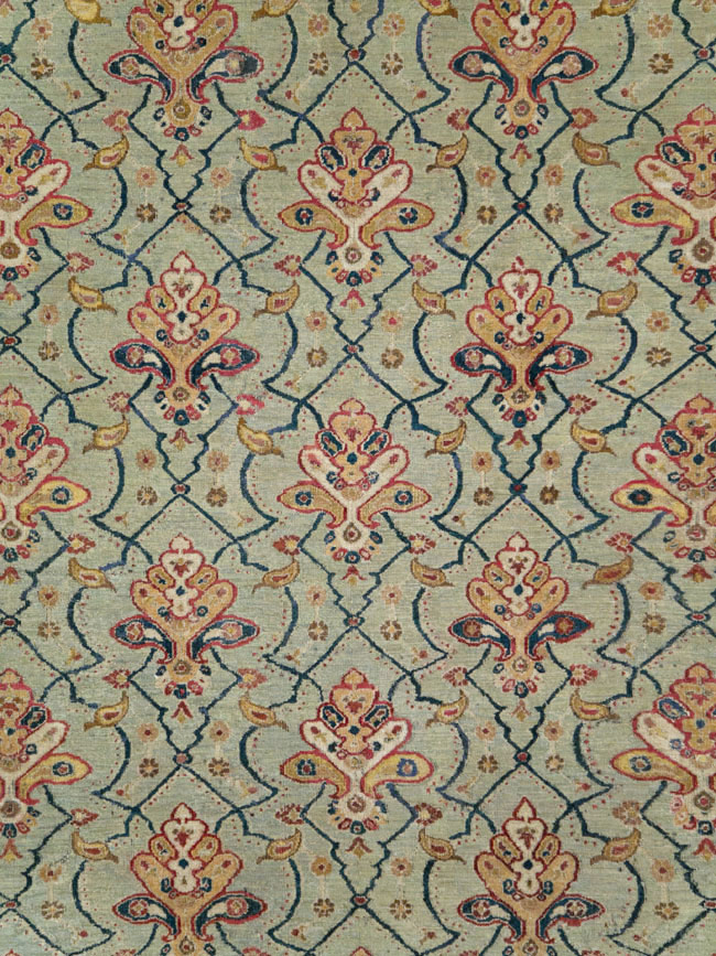 Antique Persian Khorassan Carpet, No.24808 - Staging